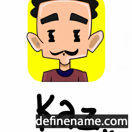 cartoon of the name Khazi