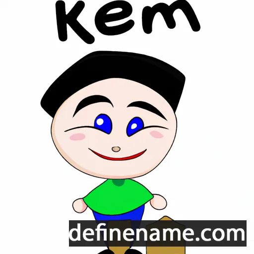 cartoon of the name Khem