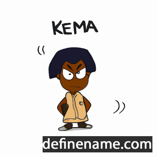 cartoon of the name Khema