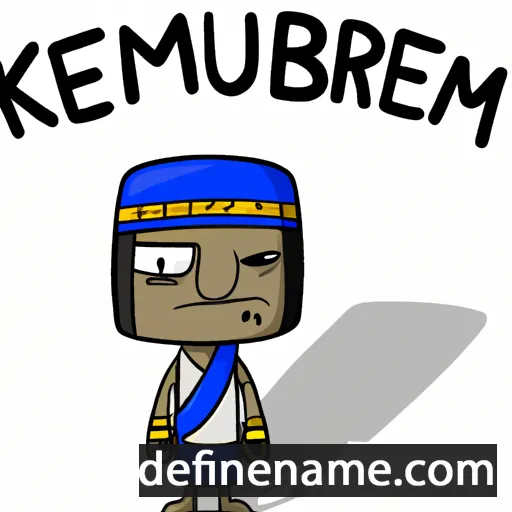 cartoon of the name Khenemetibamun