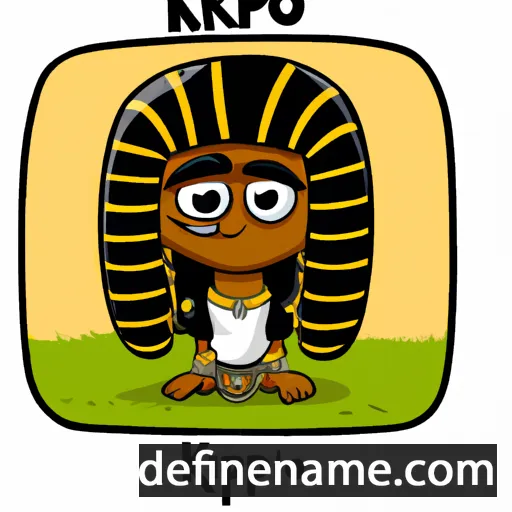 cartoon of the name Khepri