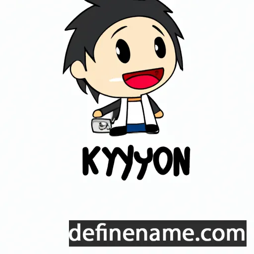 cartoon of the name Khıyon