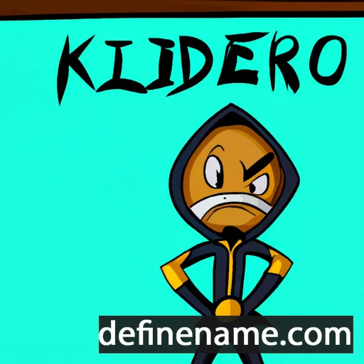 cartoon of the name Khilderico