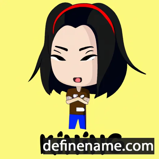 cartoon of the name Khin