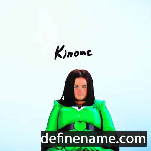 cartoon of the name Khione