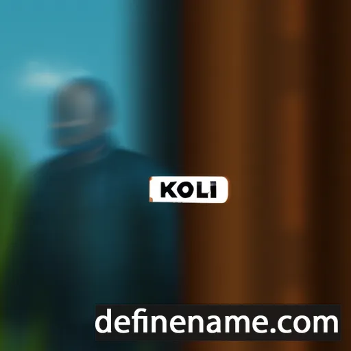 Khol cartoon