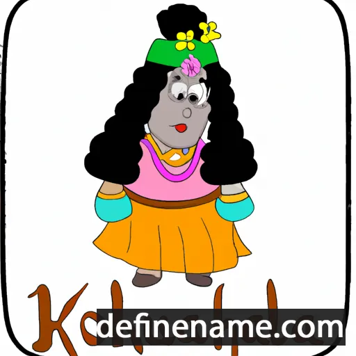 cartoon of the name Khorula