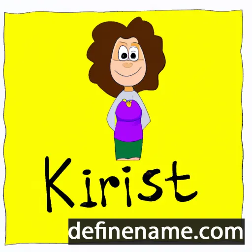 Khristi cartoon