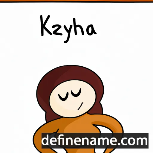 Khryzeida cartoon