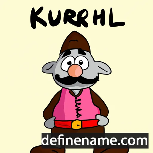 Khürel cartoon