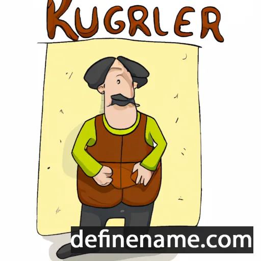 cartoon of the name Khurtsgerel