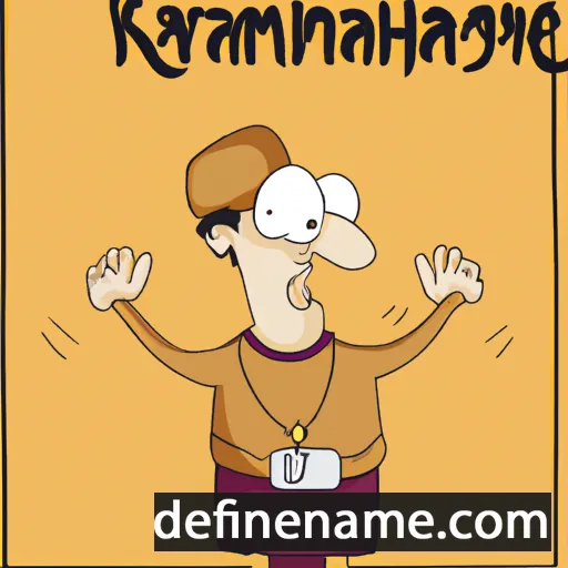 cartoon of the name Khvaramze