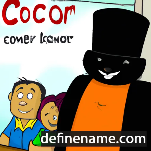 cartoon of the name Khӗvetӗr