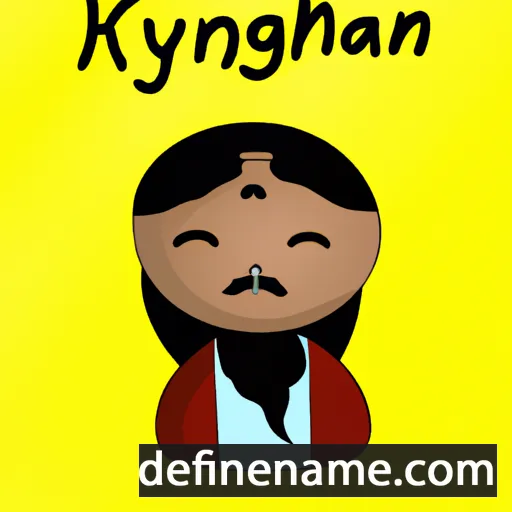 Khyangan cartoon