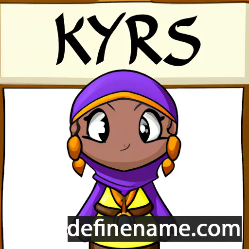 Khyiris cartoon