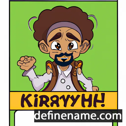 cartoon of the name Khyril