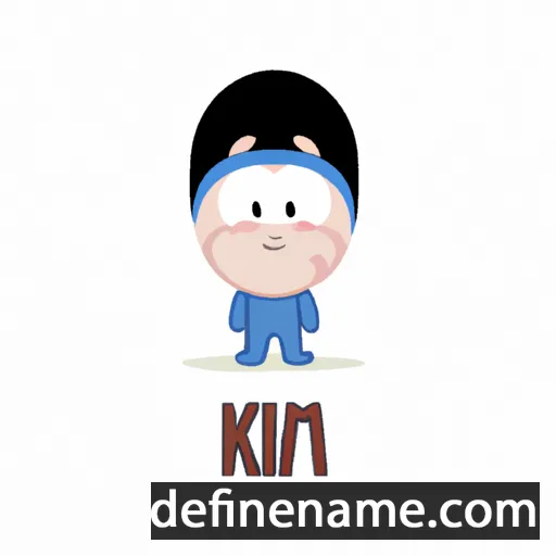 cartoon of the name Kiami