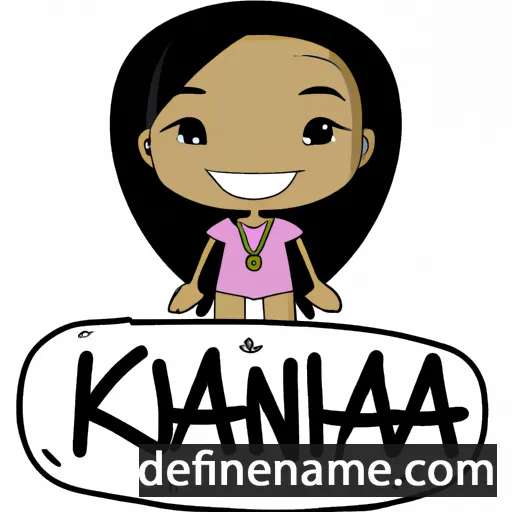 Kianah cartoon