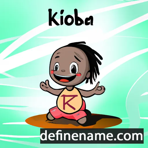 cartoon of the name Kibora