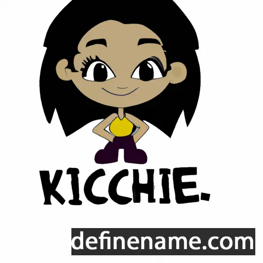 cartoon of the name Kichelle