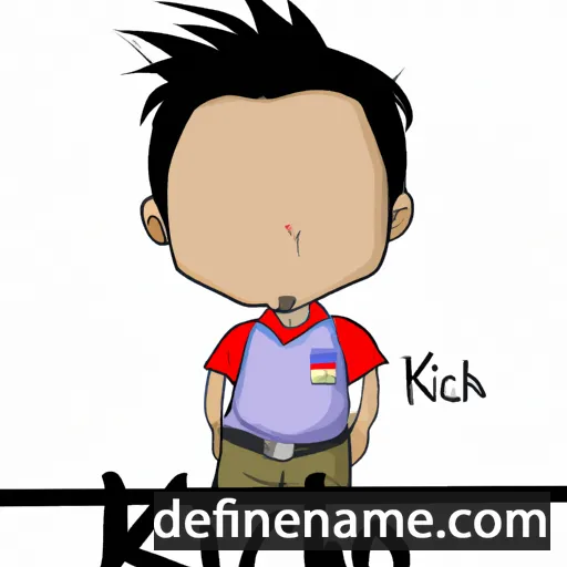 cartoon of the name Kichi