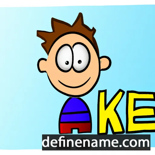 cartoon of the name Kie