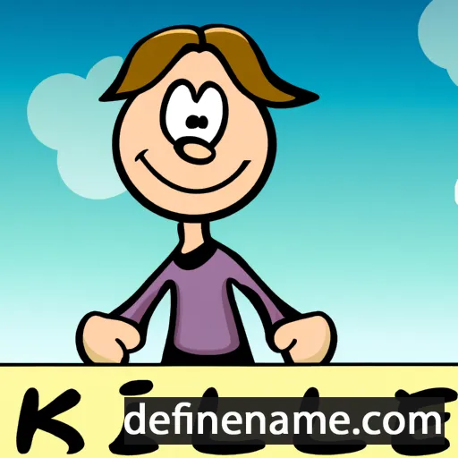 cartoon of the name Kiel