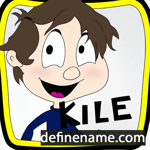 cartoon of the name Kiel