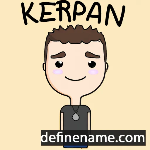 cartoon of the name Kiernan