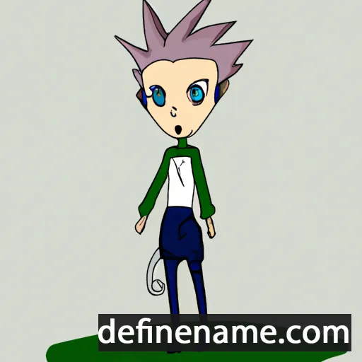 cartoon of the name Kieruka