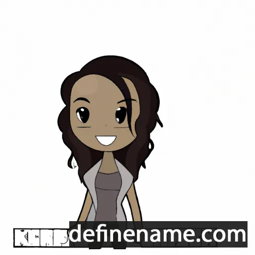 cartoon of the name Kieryn