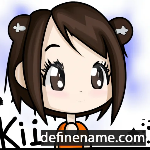 cartoon of the name Kii