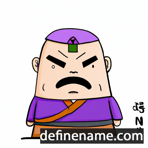 cartoon of the name Ki-nam