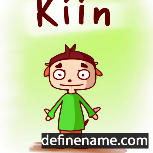 cartoon of the name Kílín