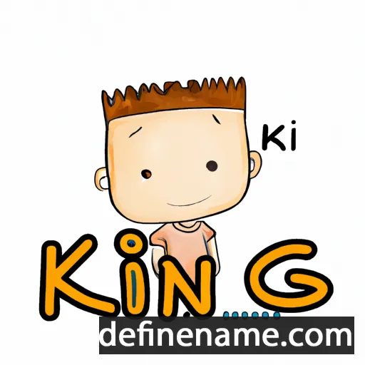 cartoon of the name Kính