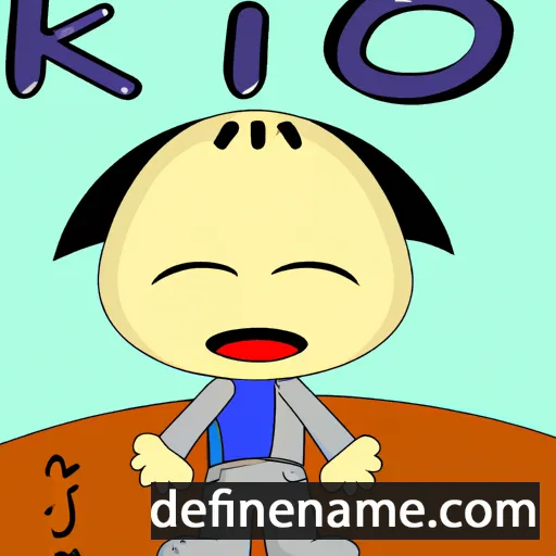 cartoon of the name Kîo