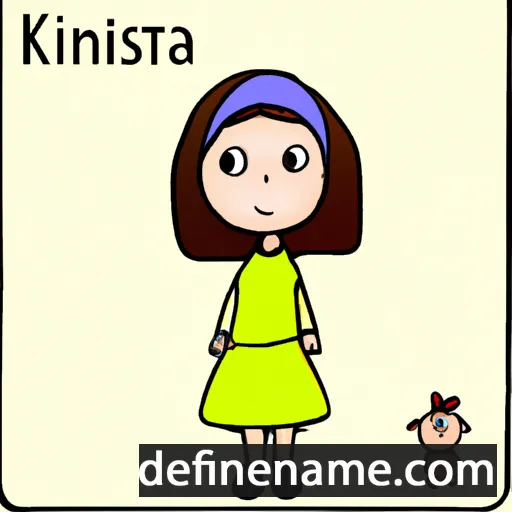 Kîstîna cartoon