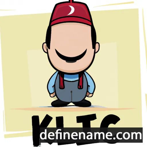 cartoon of the name Kılıç