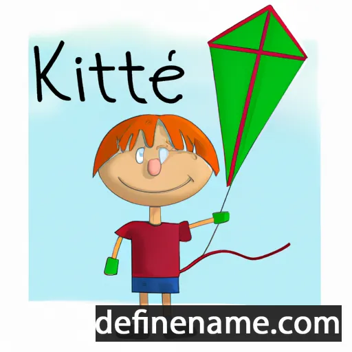 cartoon of the name Kiite