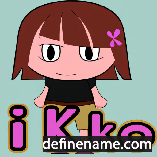 cartoon of the name Kiki