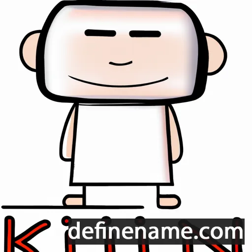 cartoon of the name Kikkan