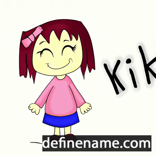 Kikki cartoon