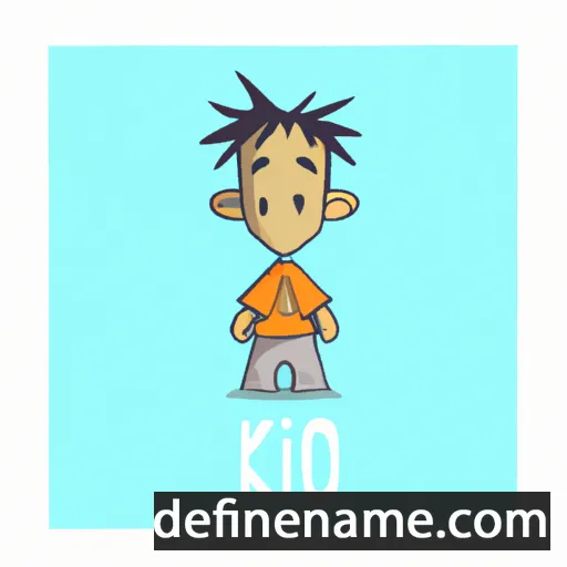 cartoon of the name Kiko