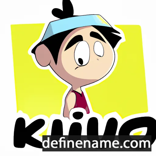 cartoon of the name Kikou