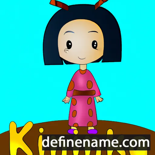 cartoon of the name Kikuna