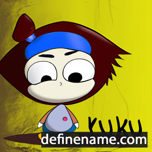 cartoon of the name Kikuška