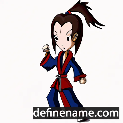 cartoon of the name Kikyou