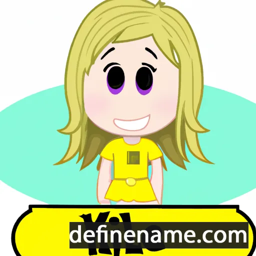 cartoon of the name Kilee