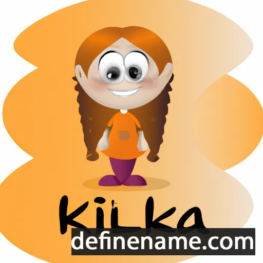 cartoon of the name Kilika