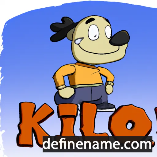 cartoon of the name Kilo